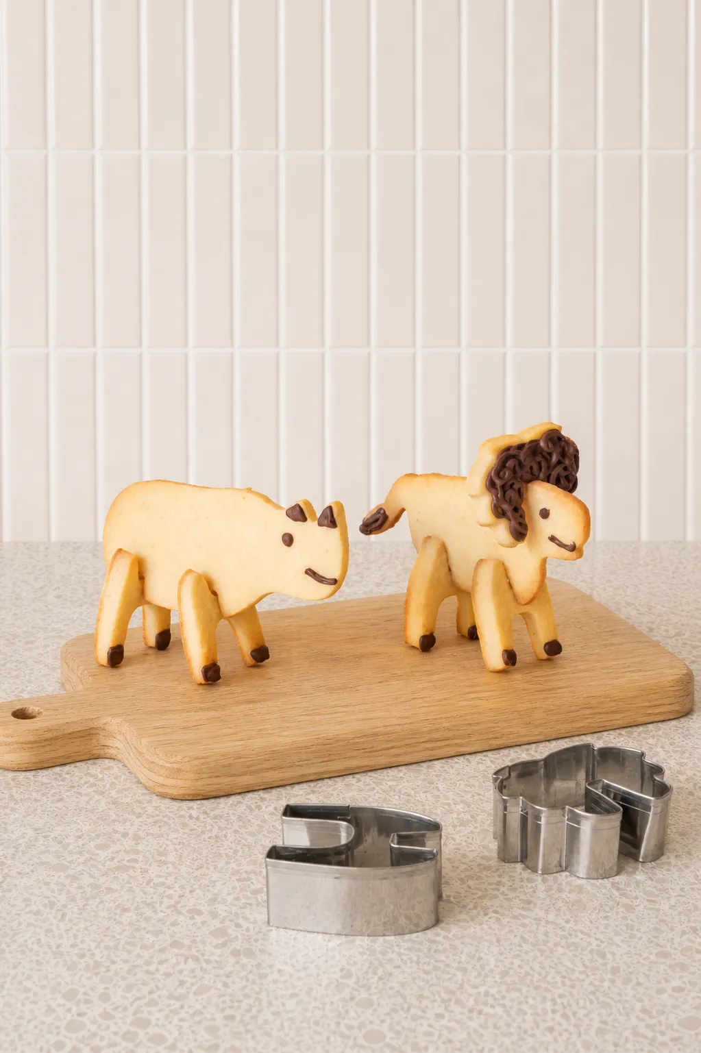 Make your own 3D animal cookies
