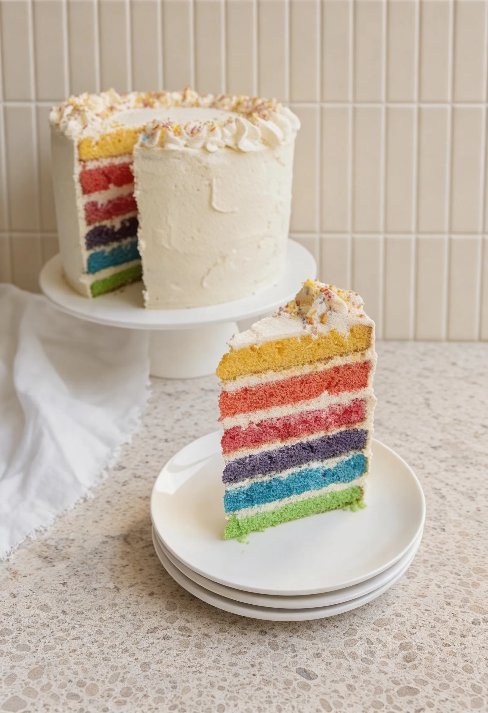 Rainbow cake